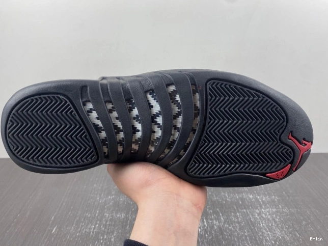 Bmlin 12 CT8013-162 Red Taxi Air Jordan 0709